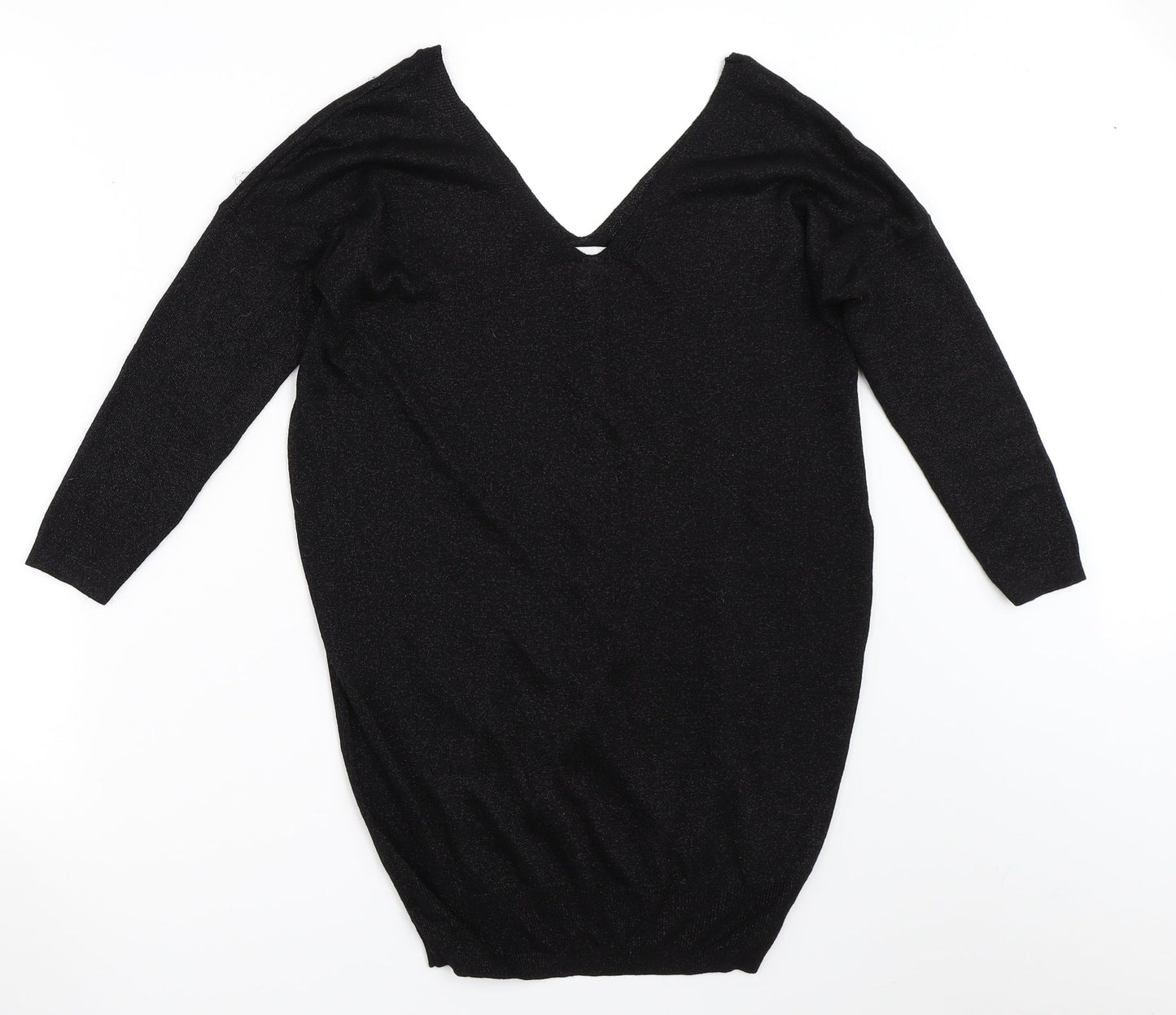 Womens UK Size 10 NEXT Black Pullover Jumper
