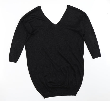Womens UK Size 10 NEXT Black Pullover Jumper
