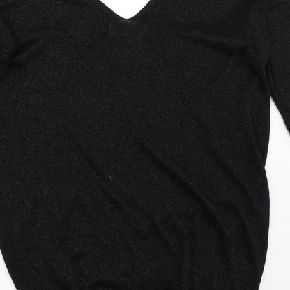 Womens UK Size 10 NEXT Black Pullover Jumper