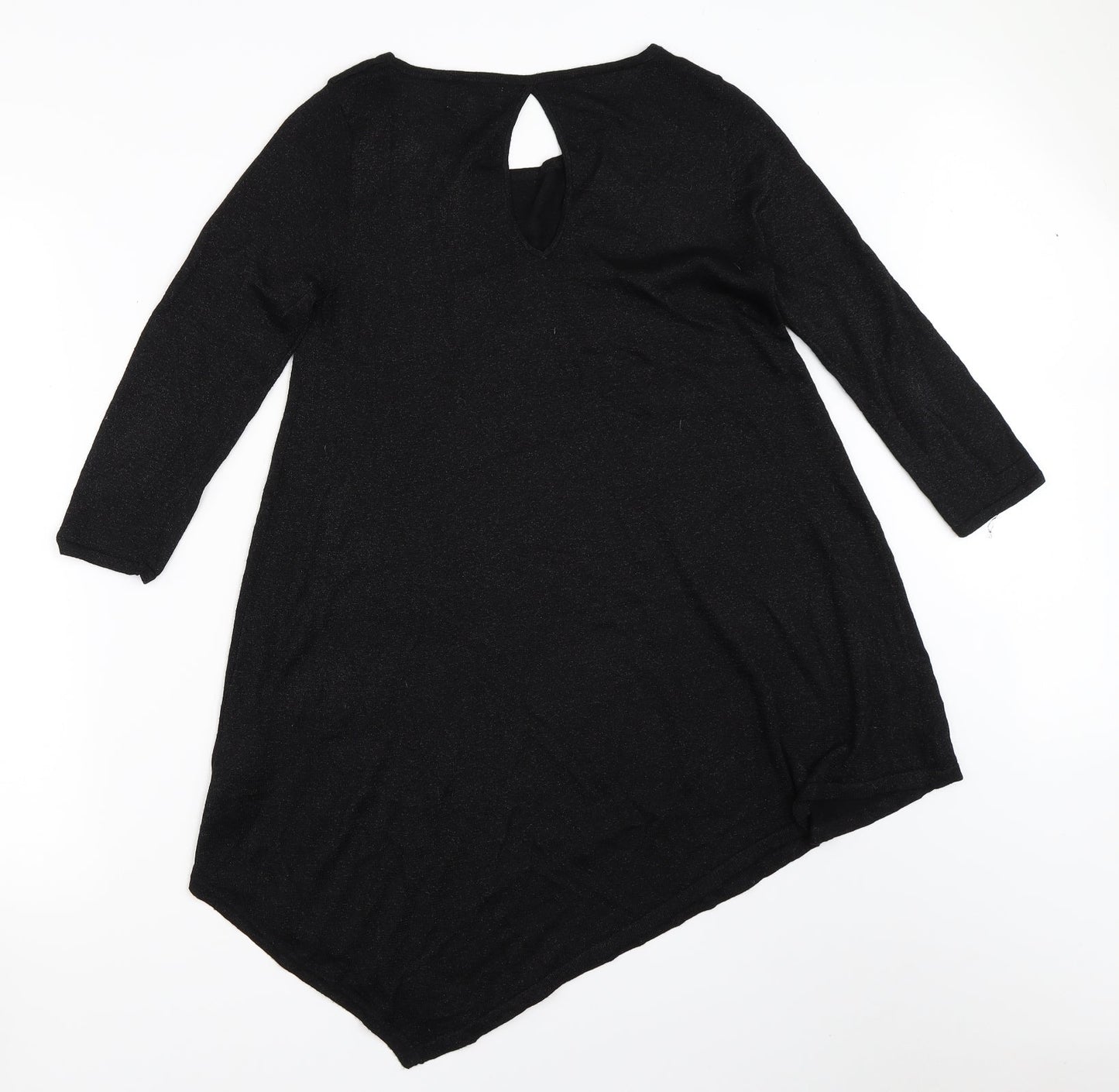 Womens UK Size 10 NEXT Black Pullover Jumper