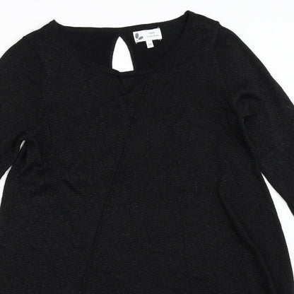 Womens UK Size 10 NEXT Black Pullover Jumper