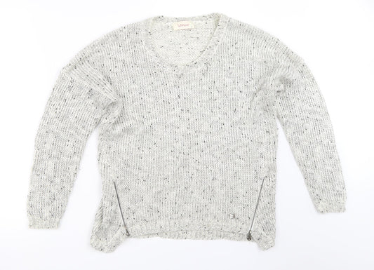 In Town Womens Grey   Pullover Jumper Size S