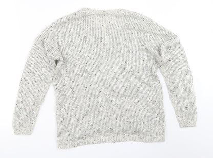 In Town Womens Grey   Pullover Jumper Size S