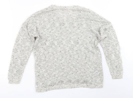 In Town Womens Grey   Pullover Jumper Size S