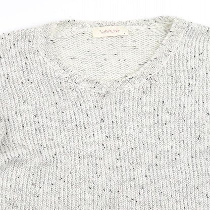 In Town Womens Grey   Pullover Jumper Size S