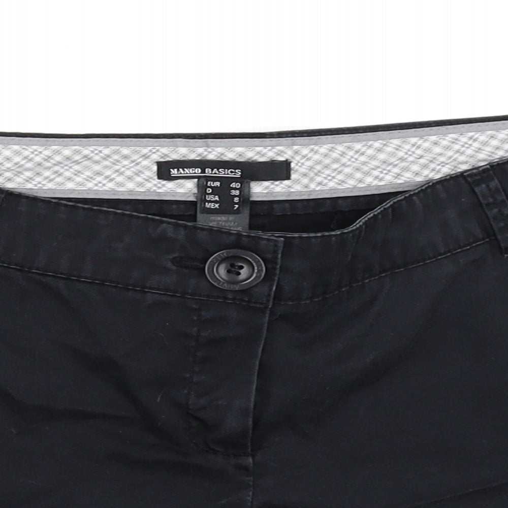 Mango Womens Black   Hot Pants Shorts Size 40