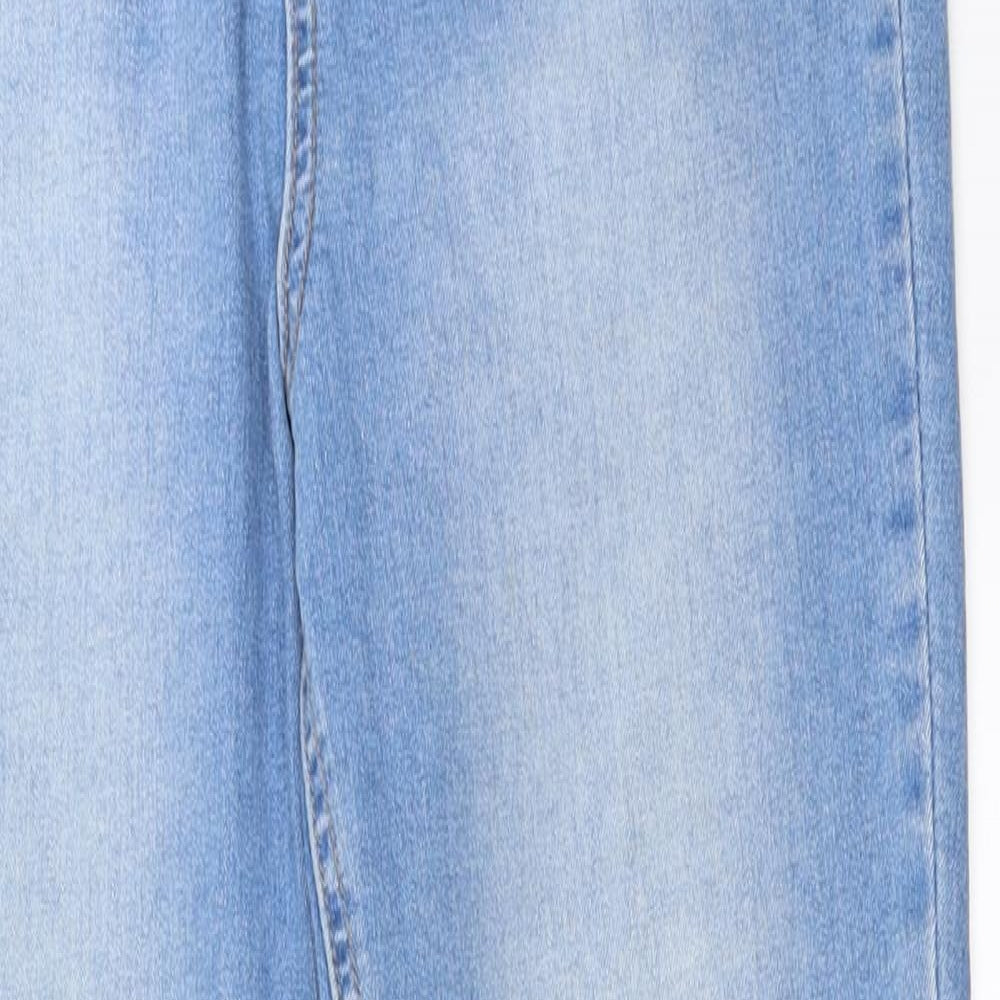 Missguided Womens Blue  Denim Skinny Jeans Size 10 L28.5 in