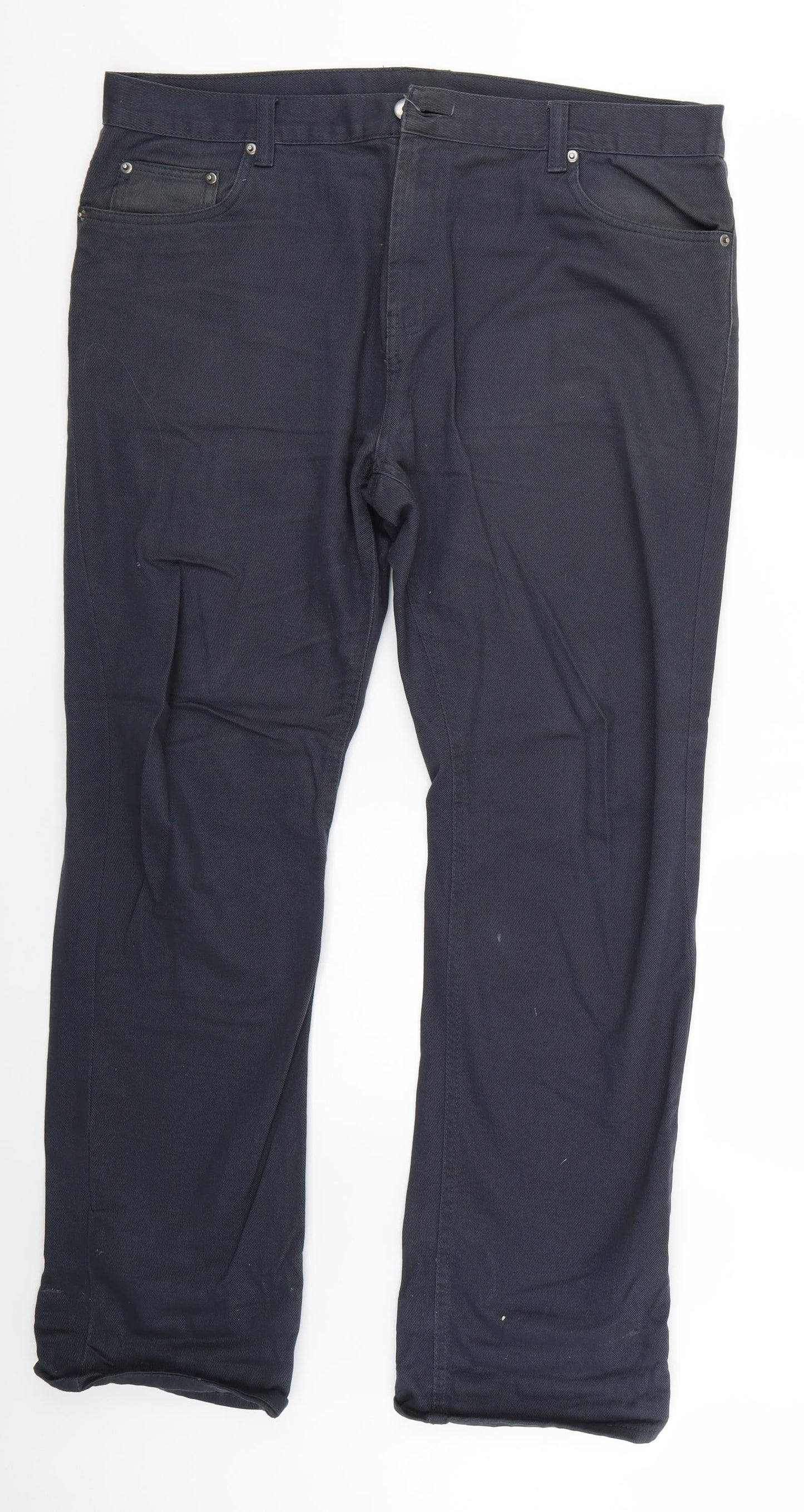 Denim & Co. Mens Blue   Straight Jeans Size 32 L27 in