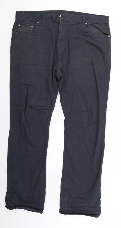 Denim & Co. Mens Blue   Straight Jeans Size 32 L27 in