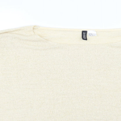 H&M Womens Beige   Pullover Jumper Size XL