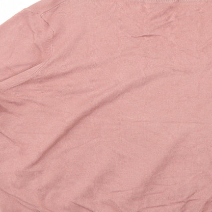 Womens UK Size XL H&M Pink Pullover Jumper