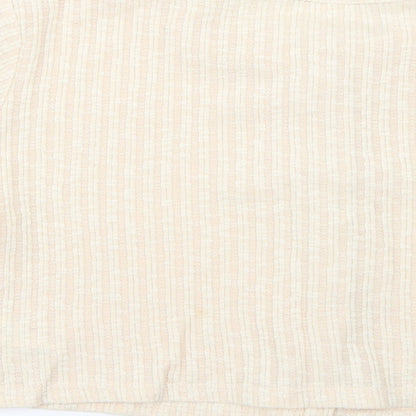 Womens UK Size 14 Fashion Union Beige Cardigan Jumper