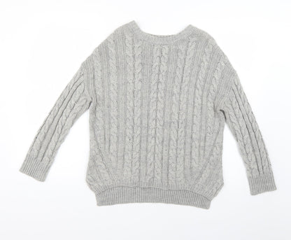 Primark Womens Grey   Pullover Jumper Size 6