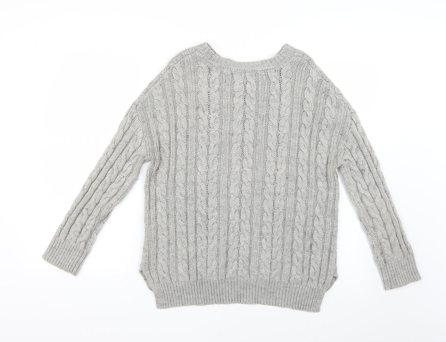 Primark Womens Grey   Pullover Jumper Size 6