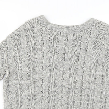 Primark Womens Grey   Pullover Jumper Size 6