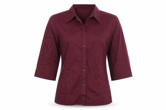 boronia Womens Purple   Basic Button-Up Size 16