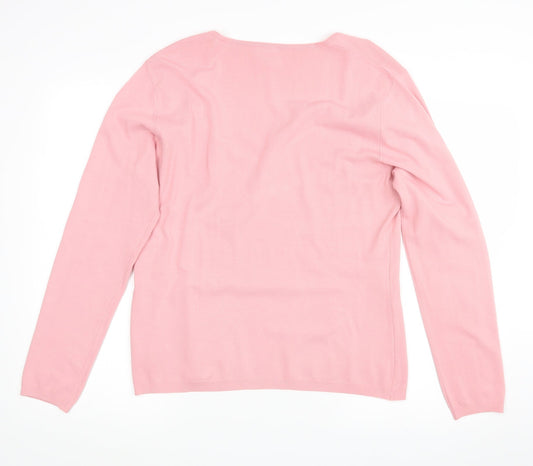 Womens UK Size 18 NEXT Orange Pullover Jumper