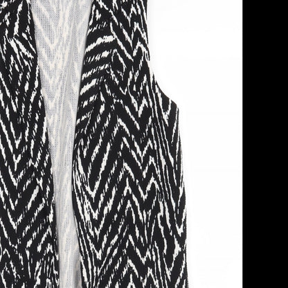 Womens UK Size S Wallis Black Cardigan Jumper
