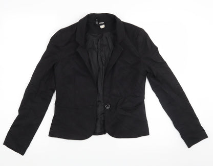 H&M Womens Black   Jacket Blazer Size 34