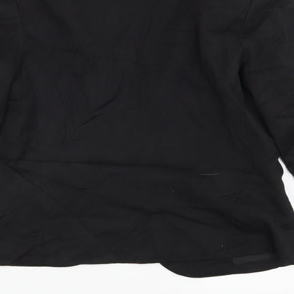 H&M Womens Black   Jacket Blazer Size 34