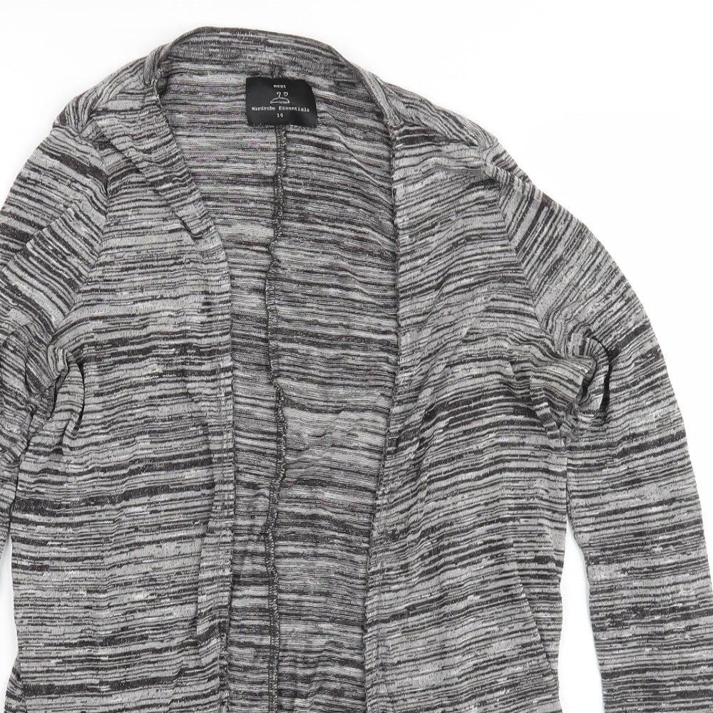 Womens UK Size 14 NEXT Grey Cardigan Jumper
