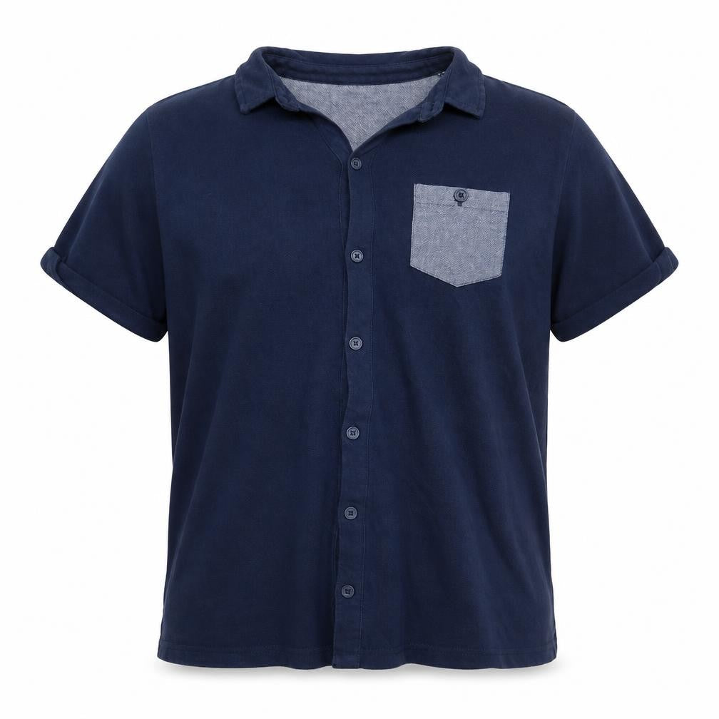 Mens UK Size L Twisted Soul 100% Cotton Polo Shirt