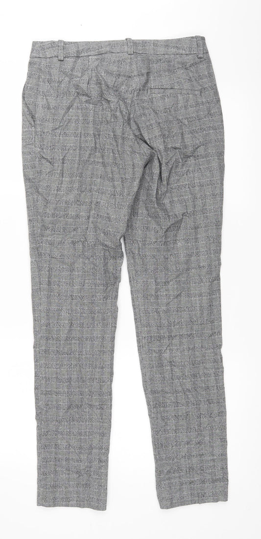 Womens UK Size 34 H&M Regular Fit Sweatpants Black Trousers