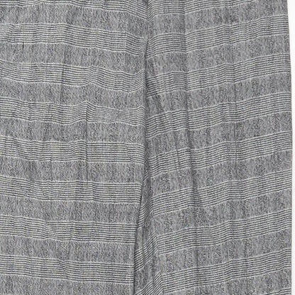 Womens UK Size 34 H&M Regular Fit Sweatpants Black Trousers