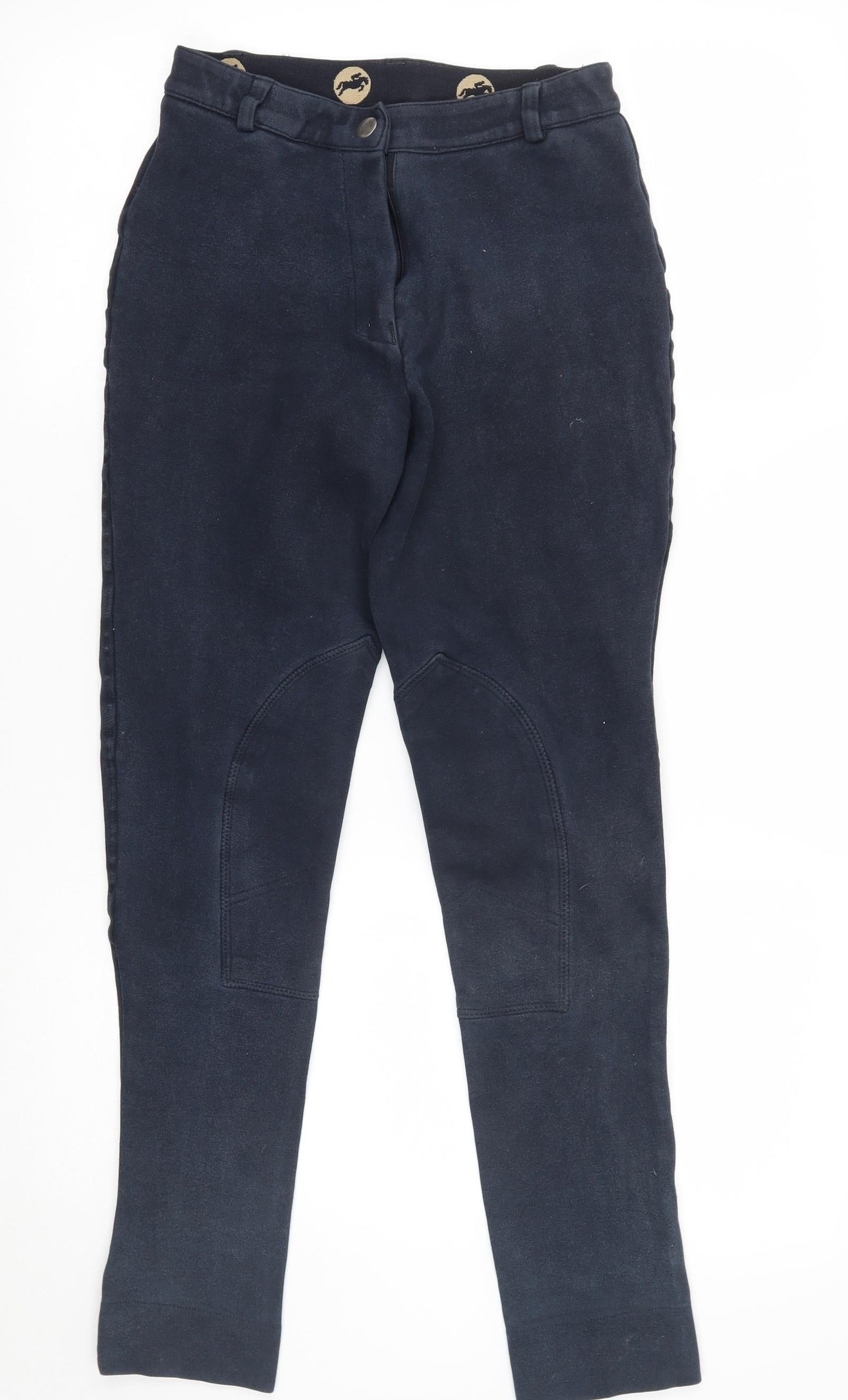 Womens UK Size 26 Preworn Regular Fit  Blue Trousers