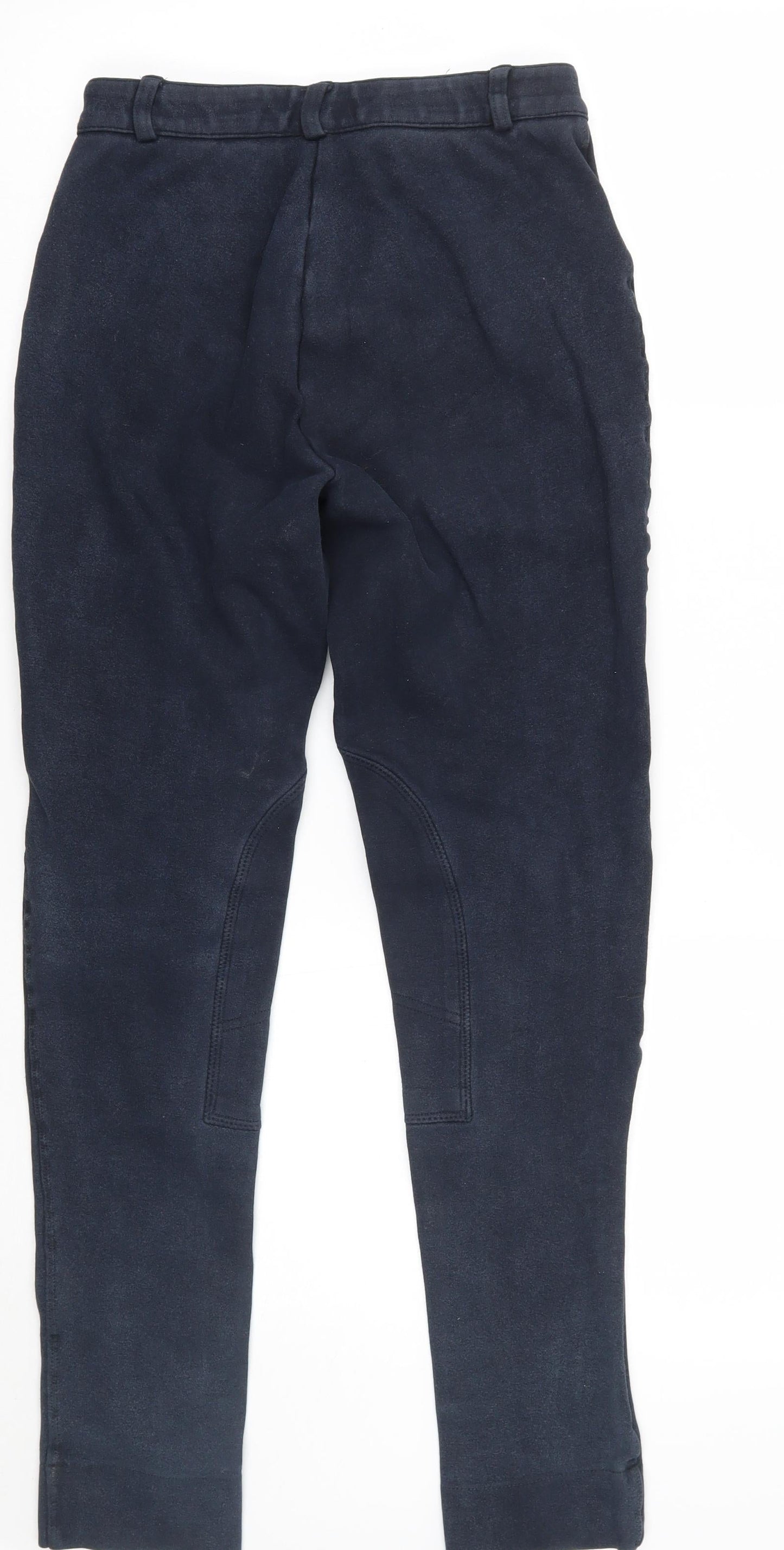 Womens UK Size 26 Preworn Regular Fit  Blue Trousers