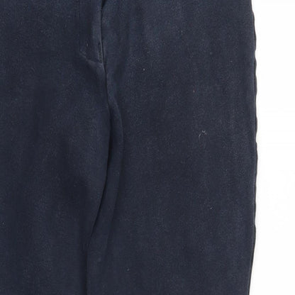 Womens UK Size 26 Preworn Regular Fit  Blue Trousers