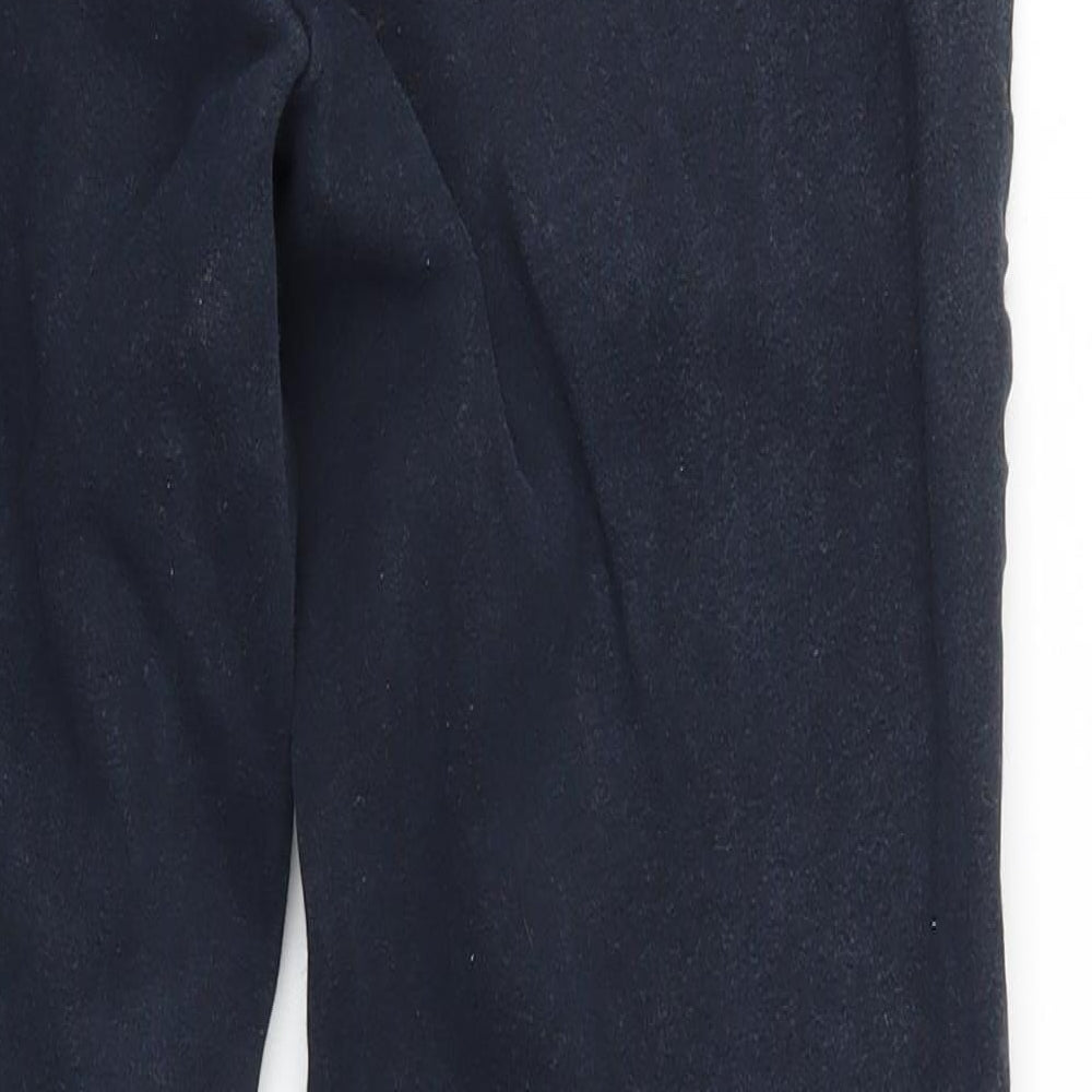 Womens UK Size 26 Preworn Regular Fit  Blue Trousers