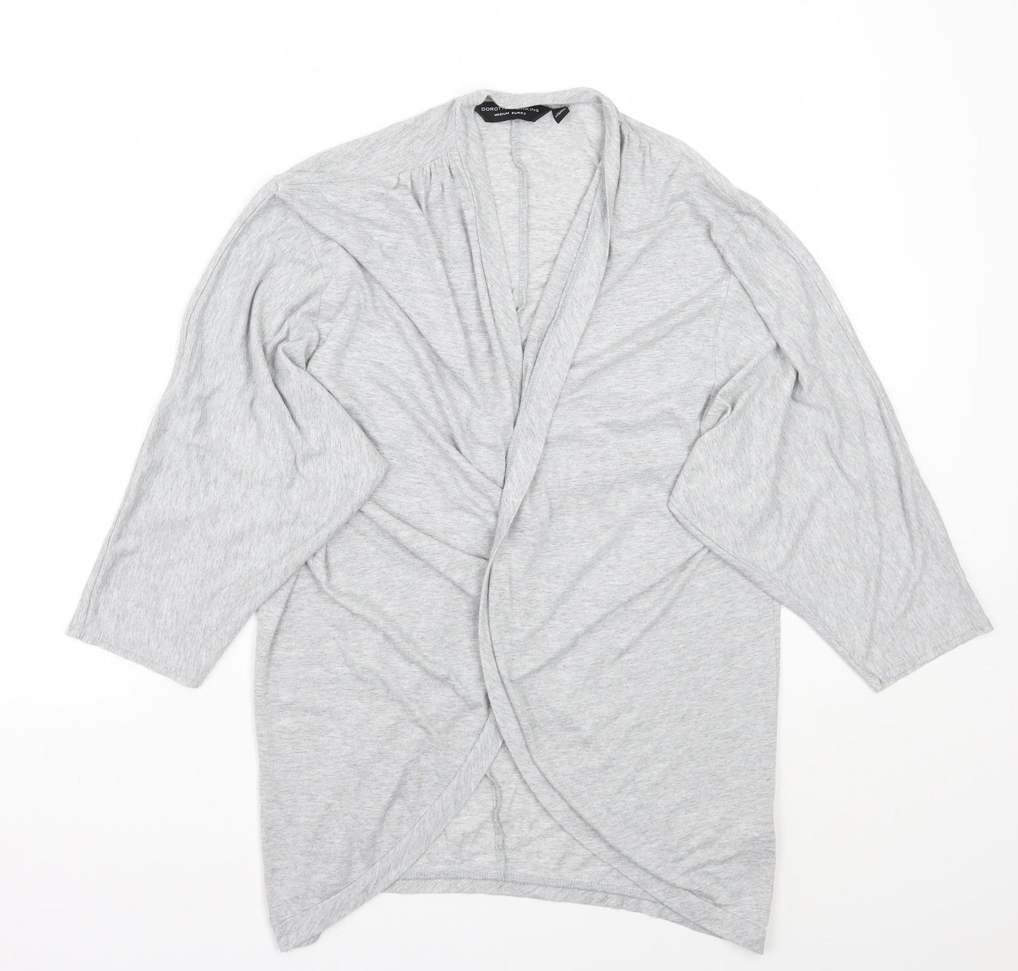 Womens UK Size M Dorothy Perkins Grey Cardigan Jumper