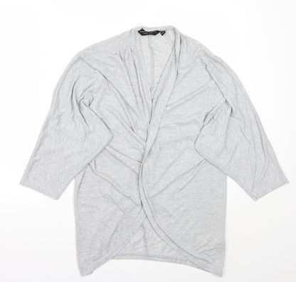 Womens UK Size M Dorothy Perkins Grey Cardigan Jumper