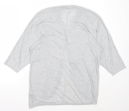 Womens UK Size M Dorothy Perkins Grey Cardigan Jumper