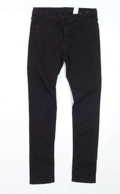 & denim Girls Black   Skinny Jeans Size 10-11 Years