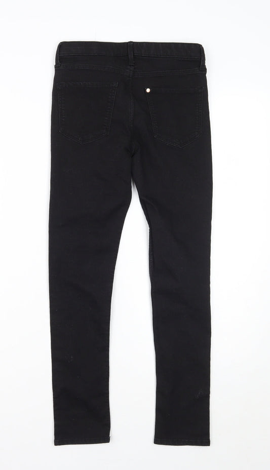 & denim Girls Black   Skinny Jeans Size 10-11 Years