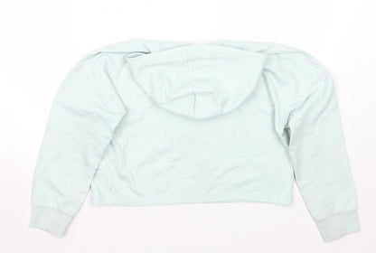 Primark Girls Blue   Pullover Hoodie Size 9-10 Years