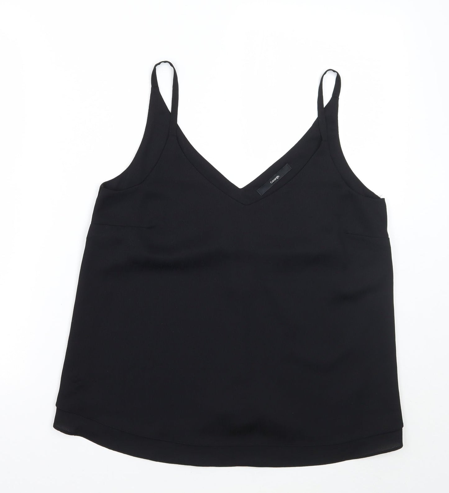 George Womens Black   Basic Tank Size 10