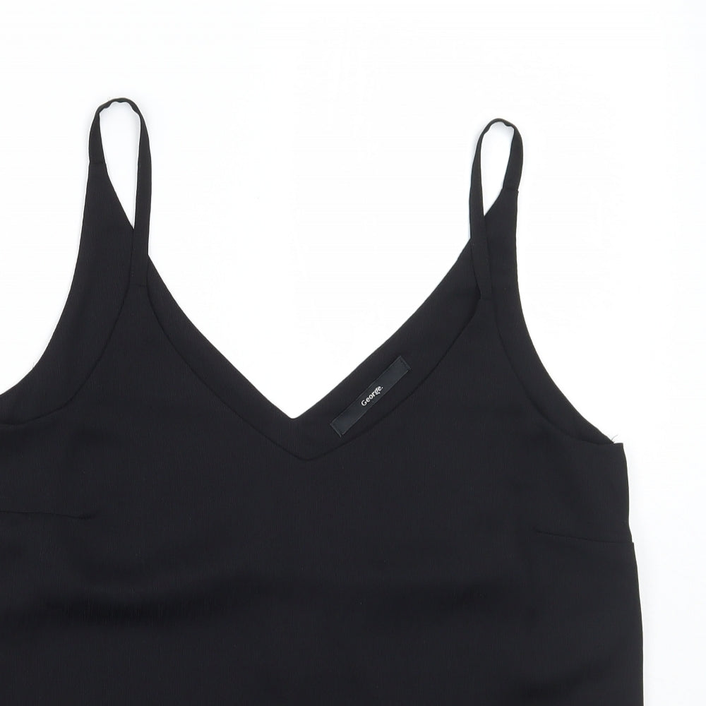 George Womens Black   Basic Tank Size 10