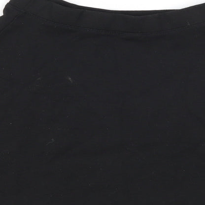 TU Girls Black   A-Line Skirt Size 9 Years - School wear