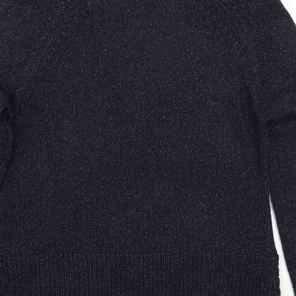 BASSINI Womens Blue   Pullover Jumper Size L