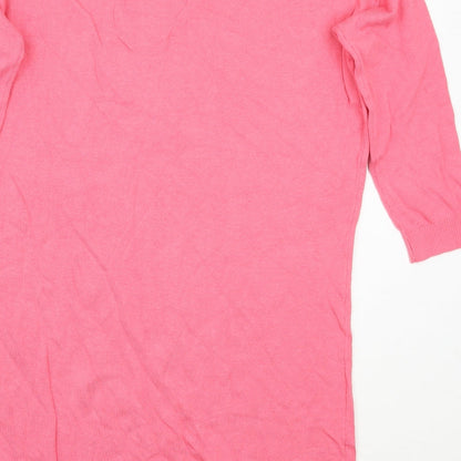 Womens UK Size 12 TG Pink Pullover Jumper