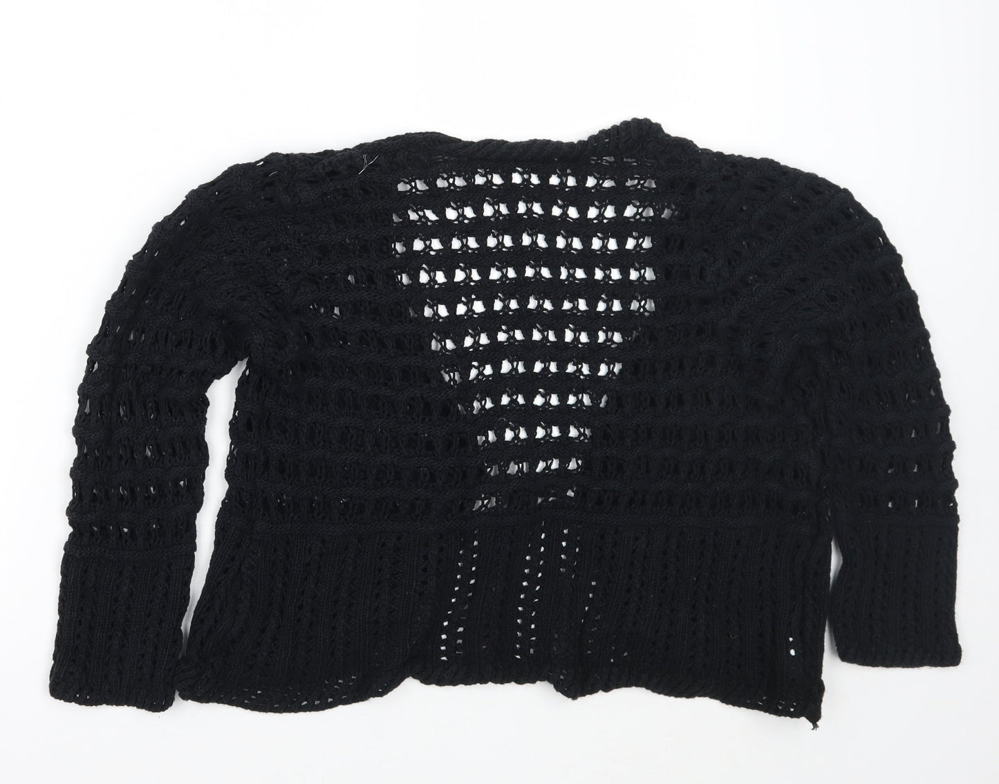 Womens UK Size M Gorgeous Black Cardigan Jumper