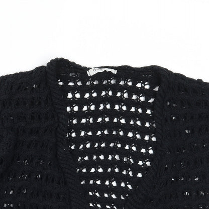 Womens UK Size M Gorgeous Black Cardigan Jumper