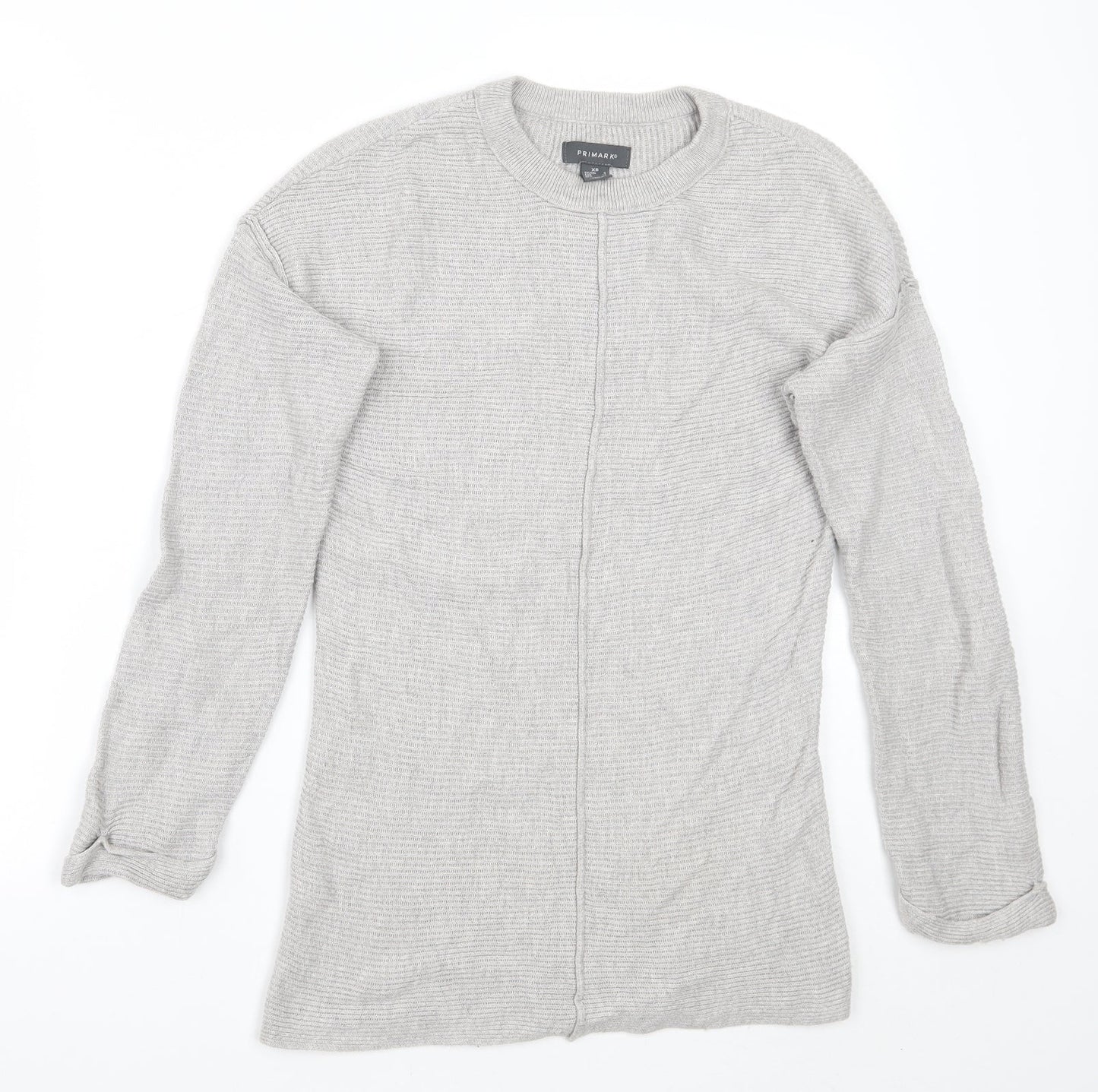 Primark Womens Grey   Pullover Jumper Size XS