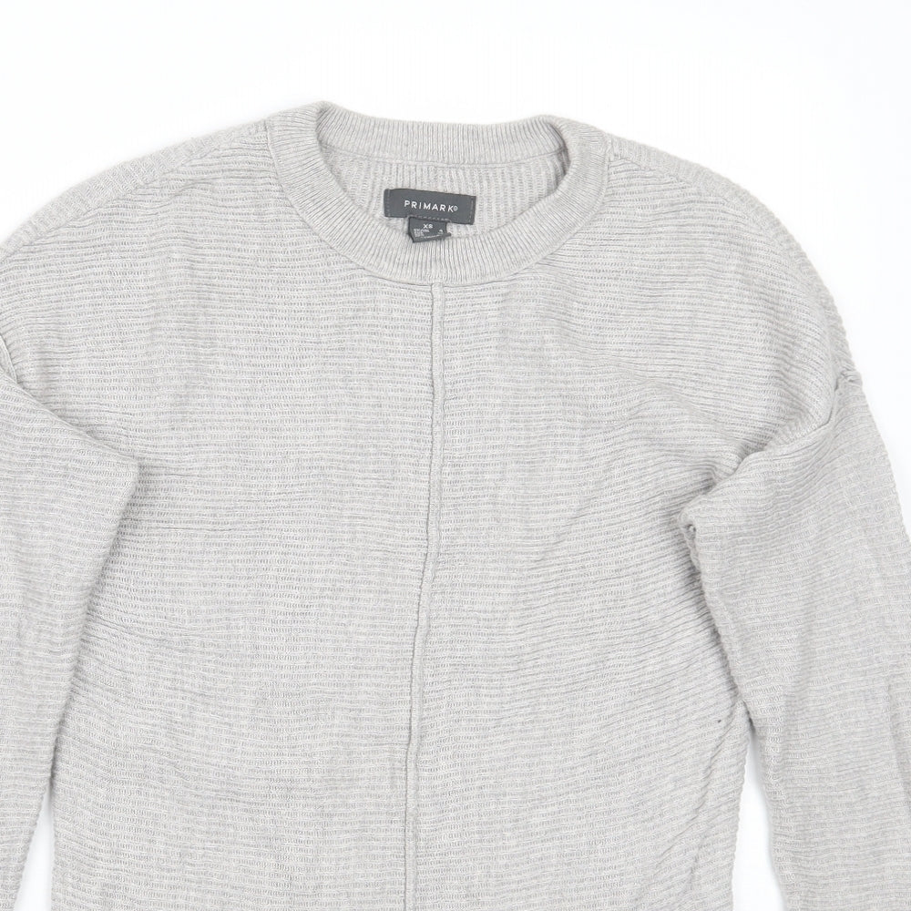 Primark Womens Grey   Pullover Jumper Size XS