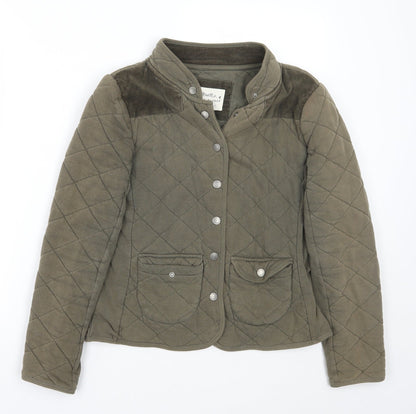 Blonde & Blonde Womens Green   Jacket Coat Size 10