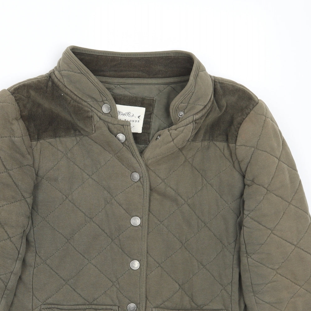 Blonde & Blonde Womens Green   Jacket Coat Size 10