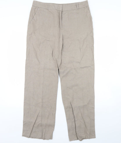 CC Womens Beige   Trousers  Size 12 L30 in